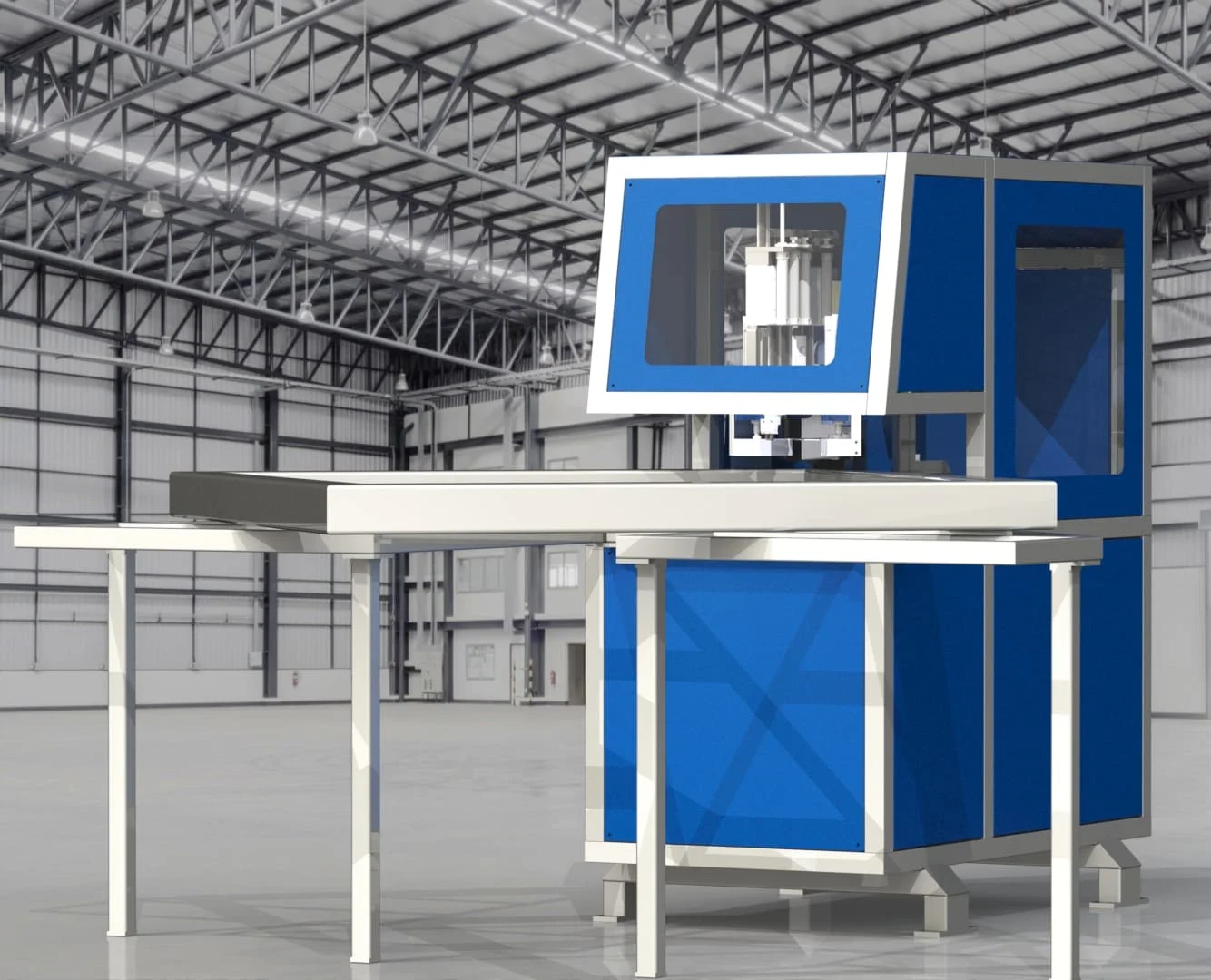 Manufacturer of 10 Tool CNC Corner Cleaning Machine