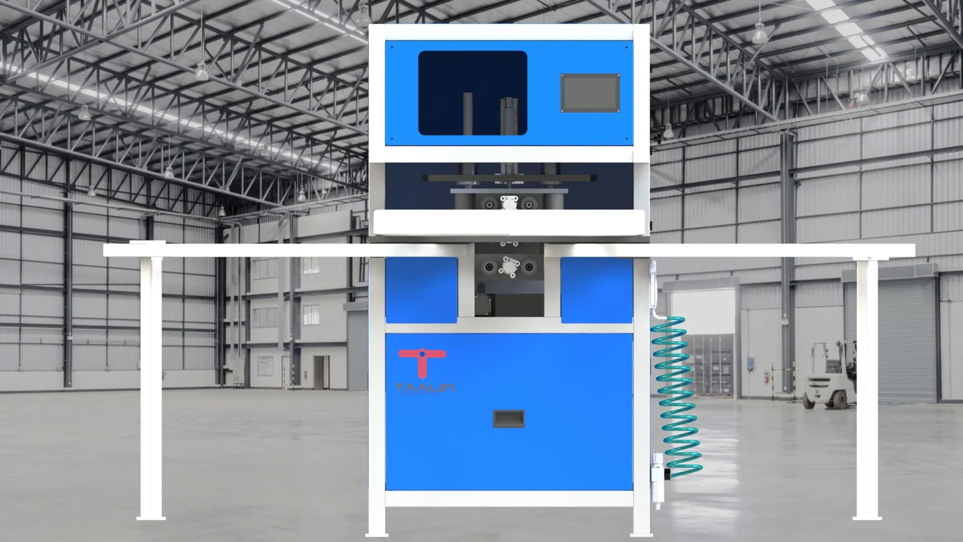 Manufacturer of 3 Tool CNC Corner Cleaning Machine