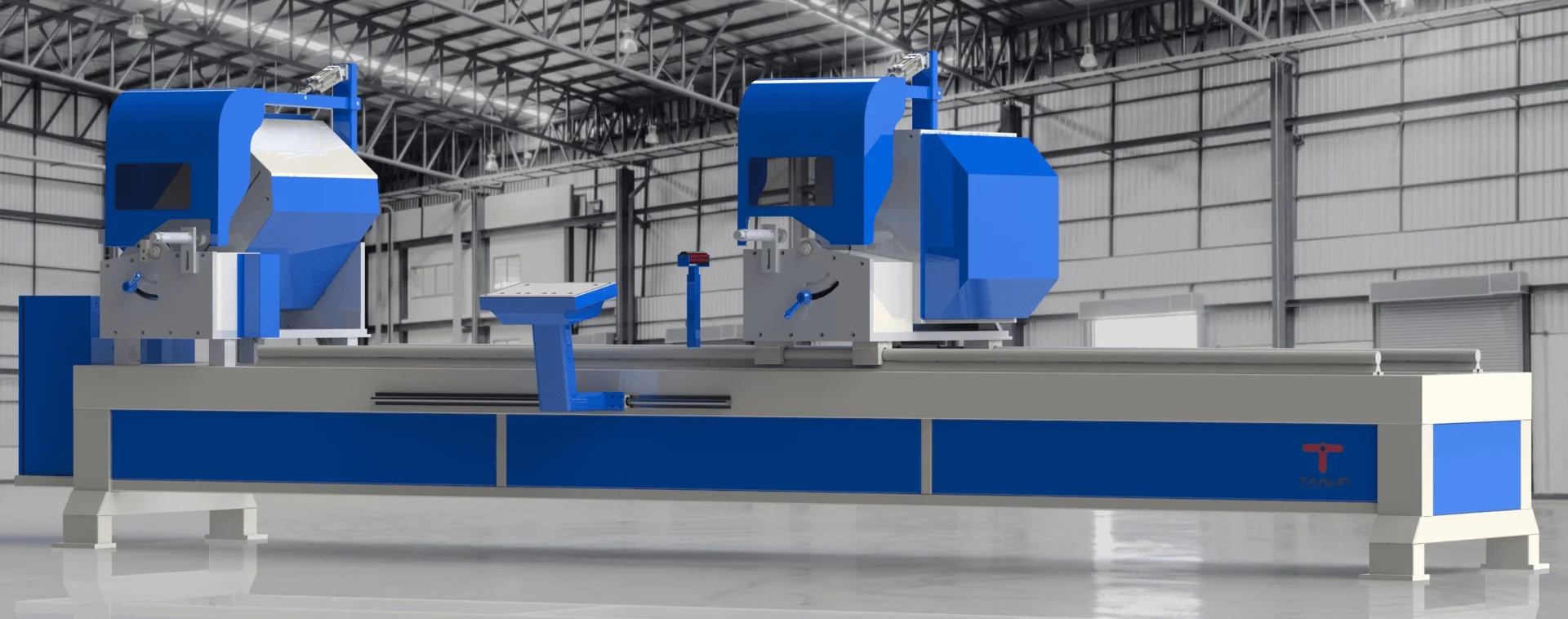 Best Digital Double Head Cutting Machine/ 550mm Saw Manufacturer